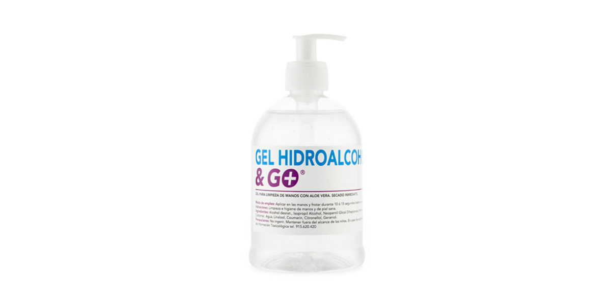 gel hidroalcoholico pharma go