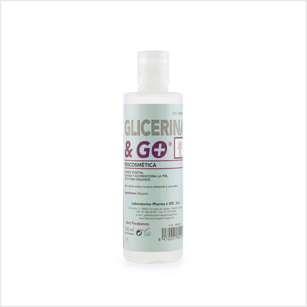 Glicerina Pura 250 ml. Laboratorio Pharma & Go.